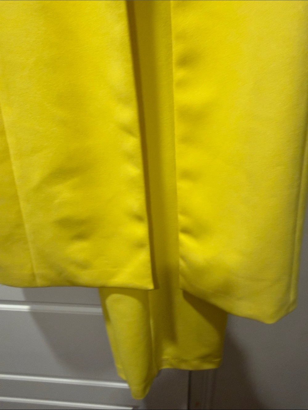 Women's Yellow Open-Front Blazer Jacket and pants by Kasper - Picture 8 of 11